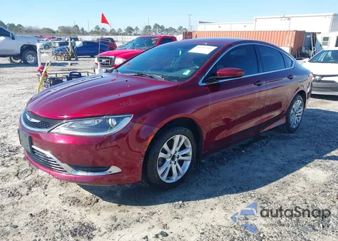 2015 Chrysler 200 Limited z USA, uszkodzony, nr VIN 1C3CCCAB6FN714737